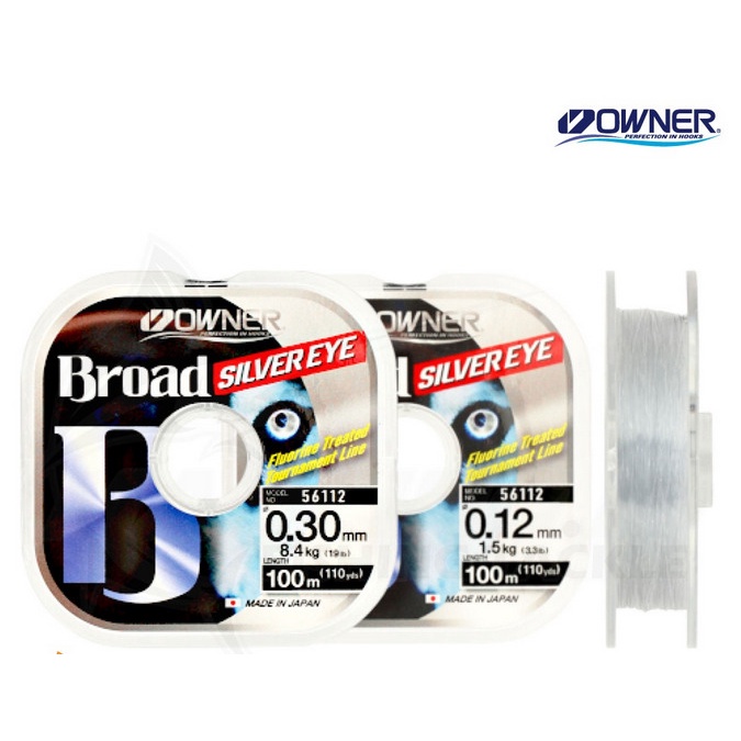 Senar Owner Broad Silvereye 100m - 0,18 0,28 0,30