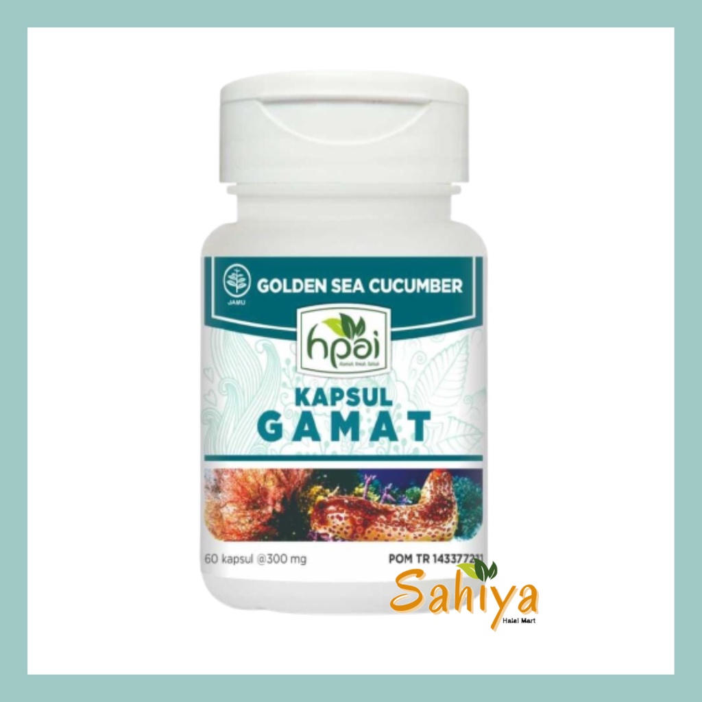 Kapsul Gamat  Hni - Hpai Teripang Emas - Mengatasi Nyeri Sendi