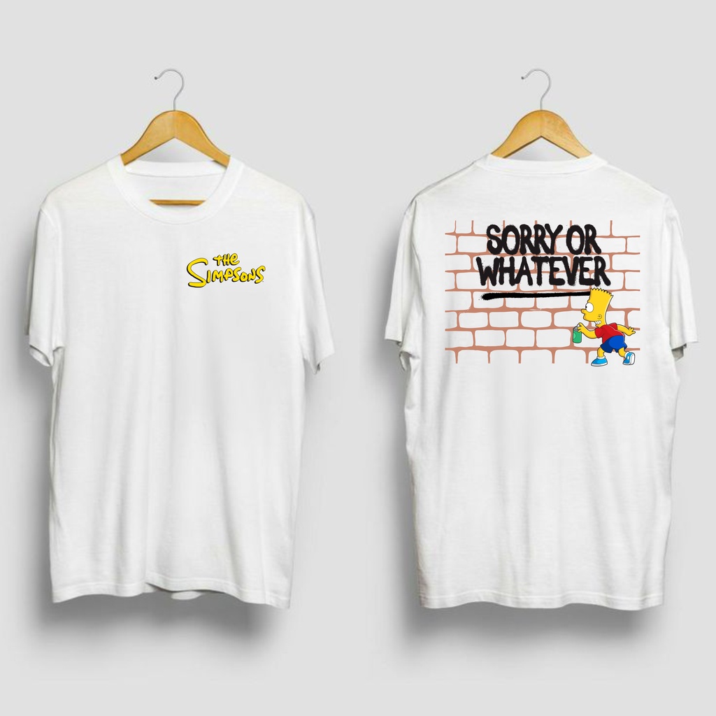 TSHIRT SIMPSON WALL / KAOS SIMPSON / BISA COD