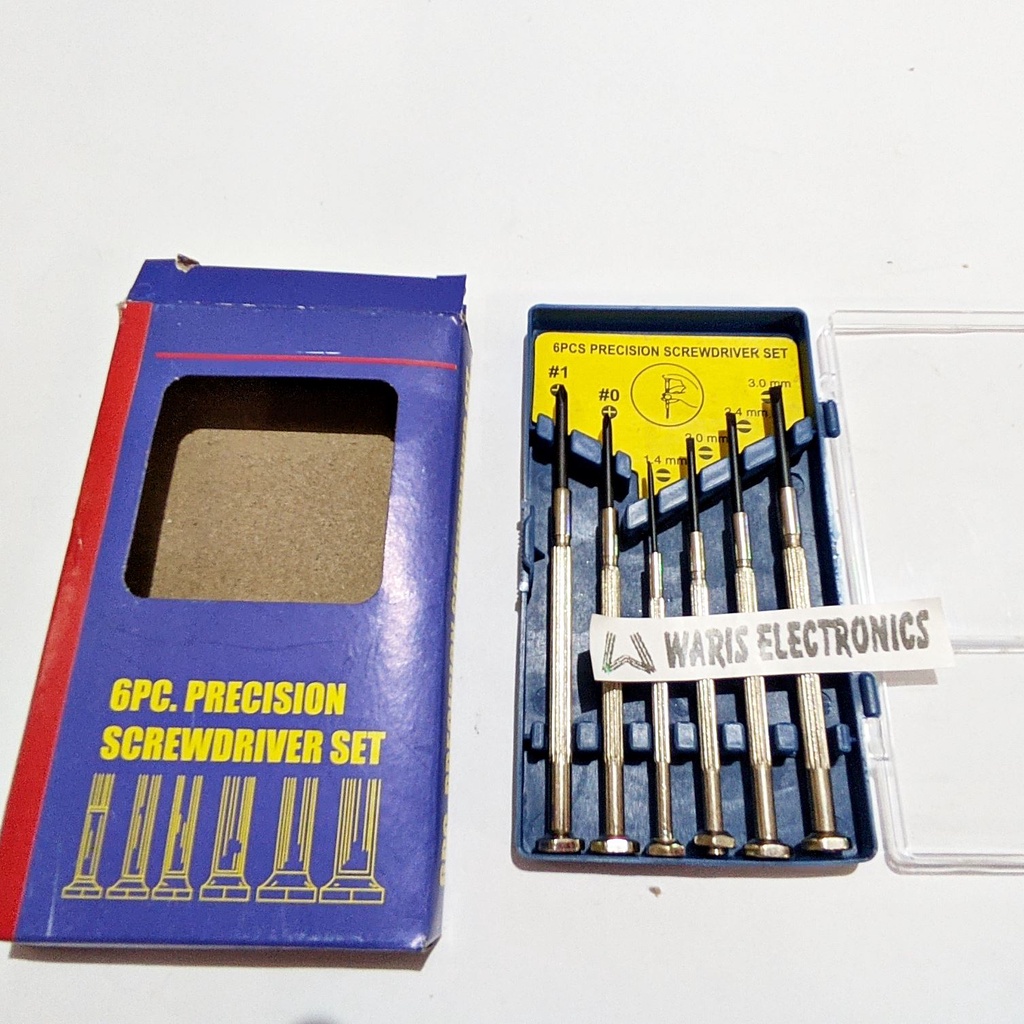 Obeng Set MIni 6 Pcs Precision Screwdriver Set