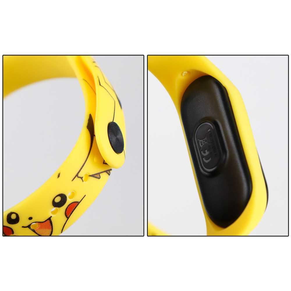 Jam Tangan Digital Uniseks Desain Pokemon - GC195 - Yellow