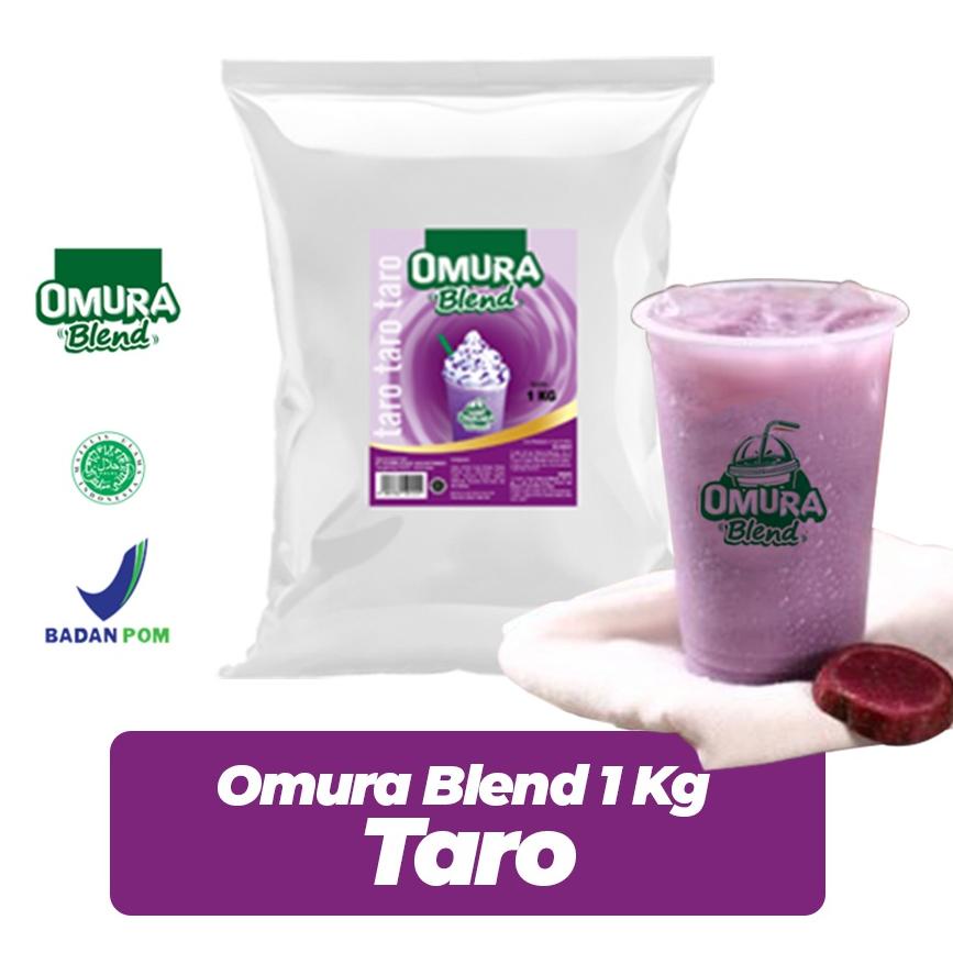 

Fitur utama Bubuk Minuman Rasa Taro 1 KG Omura Blend .,,.,.,