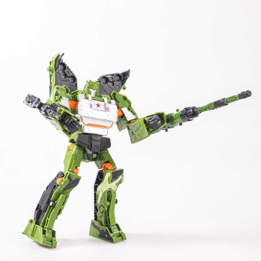 Mainan Mobil Action Figure Transformer - JJ601A - Green