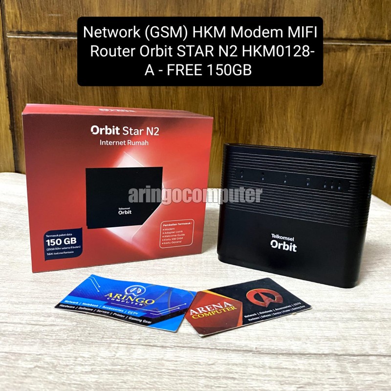 Network (GSM) Huawei Modem WIFI Router Orbit Star N2 HKM0128 - FREE 150GB (Telkomsel)