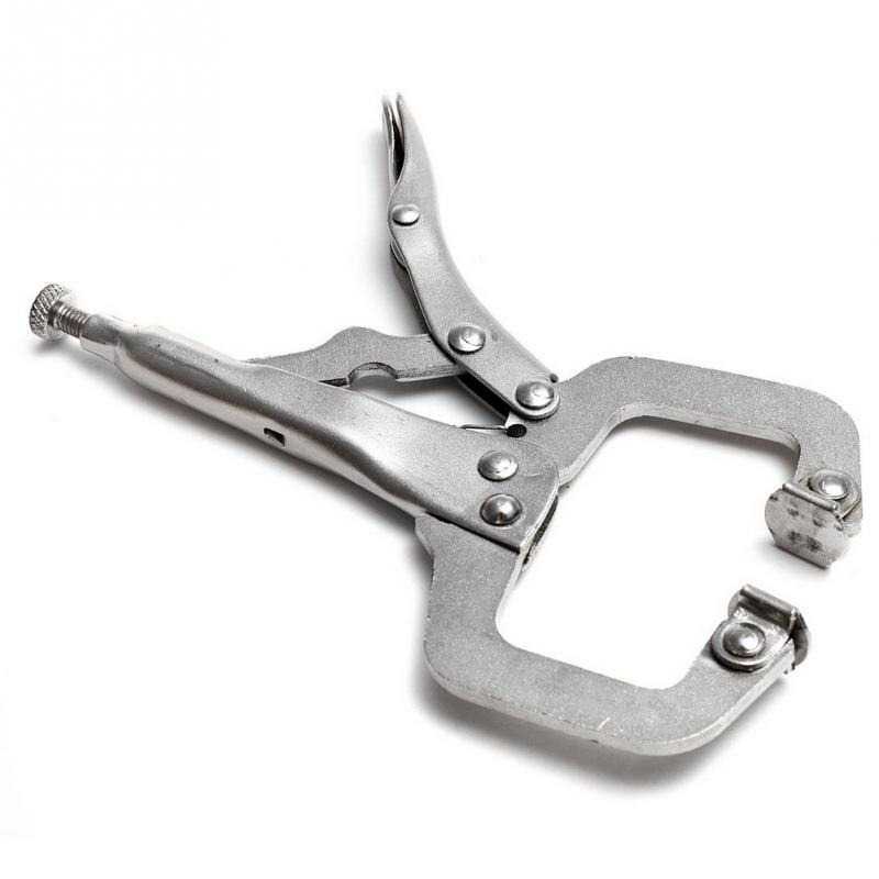 (BISA COD) FTIHSHP SPIFFLYER Tang Penjepit Vise Grip Welding Mouth C Clamp 11 Inch - A161