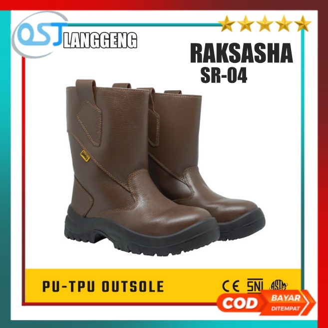 Sepatu Safety Ranger RAKSASHA (SR08) - Safety Shoes Berkualitas Original 100%