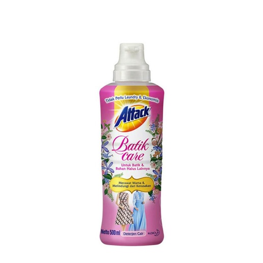 best produk] Attack Batik Care 500ml / Sabun Cuci Baju / Detergent / Detergen Cair