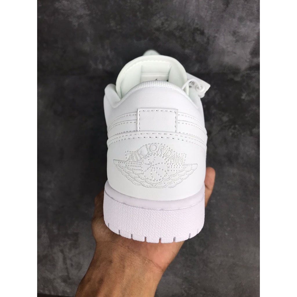 Jordan 1 Low White 553558-170 , 100% Real Pic.