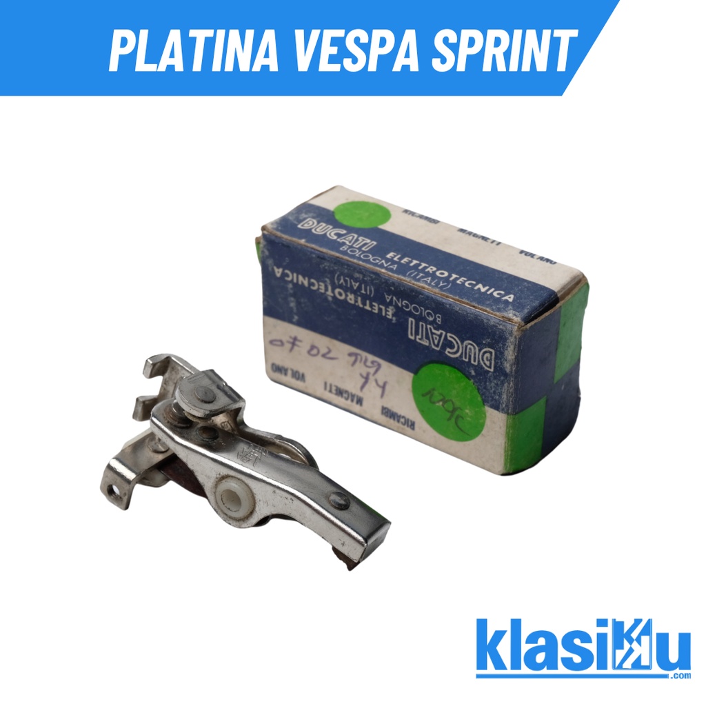 Platina Palatina Contact Breaker Vespa Sprint Original Ricambi Italy