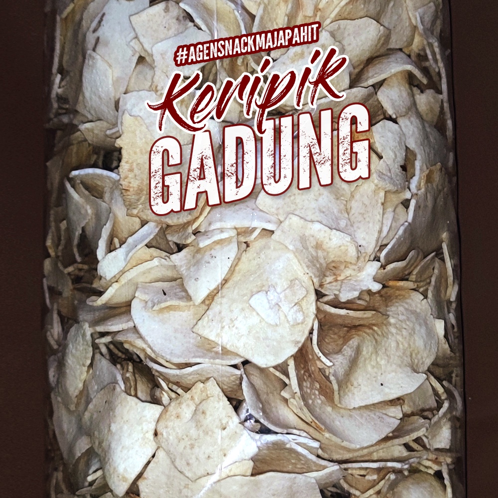 

KERIPIK GADUNG KILOAN - AGEN SNACK MAJAPAHIT