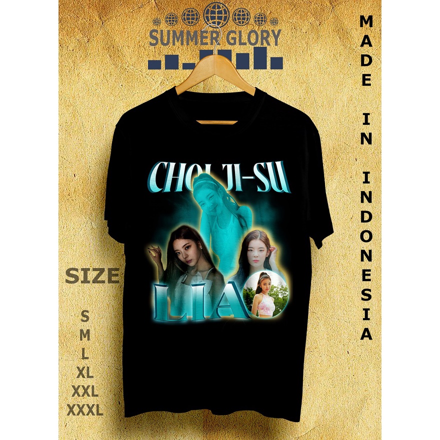 ITZY T SHIRT / LIA ITZY KAOS / KAOS ITZY / K POP