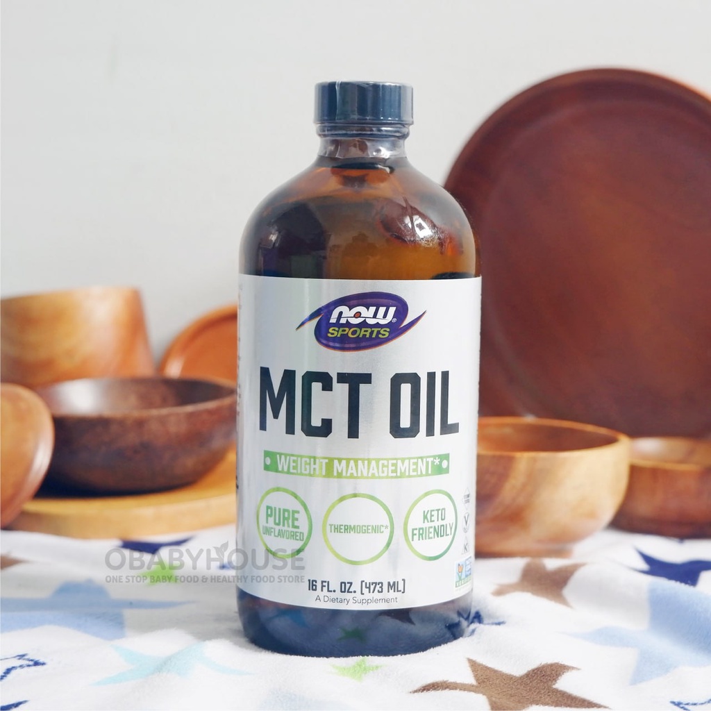 Now Sports MCT OIL Keto Friendly 473ml - Unflavored