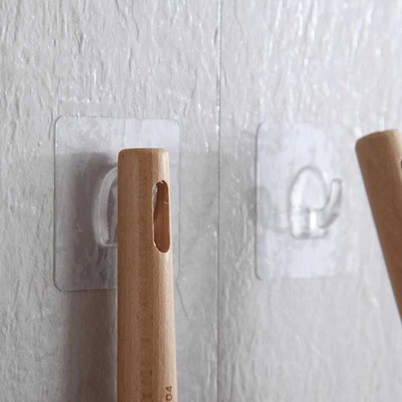 (BISA COD) FTIHSHP KIT Rak Gantungan Hook Wall Hanger Organizer Adhesive 5 PCS - TC21