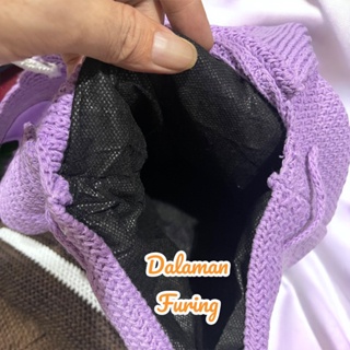 Tas Ransel Rajut Wanita Karakter Dewasa atau Anak