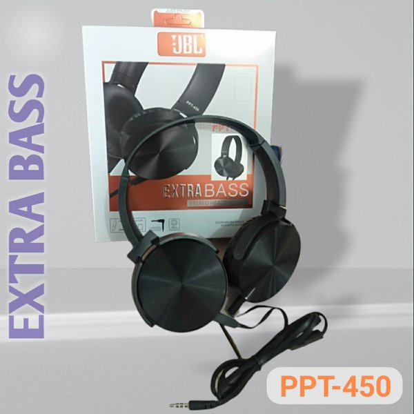 Trend-Earphone Headset Bando EXTRA BASS PPT-450 PPT 450 PPT450 Plus Mic