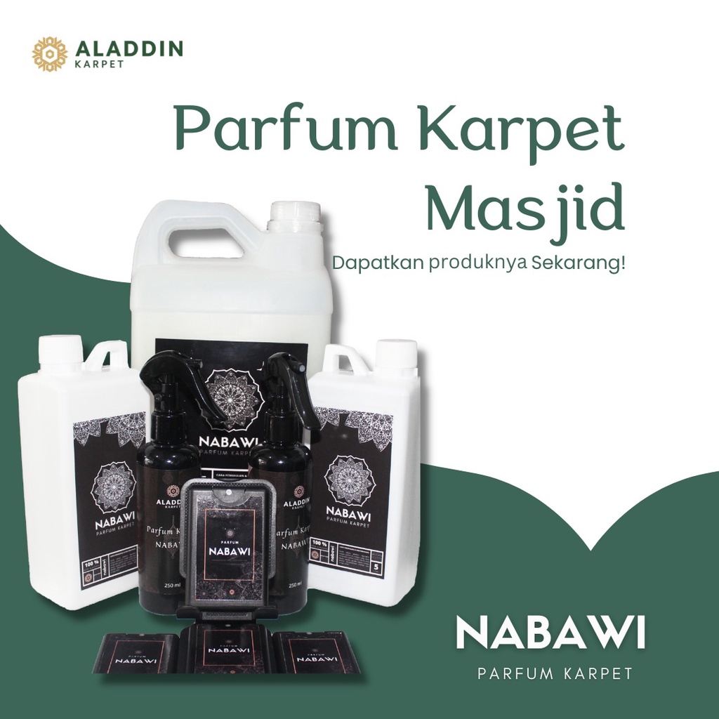 Parfum Karpet Aroma Nabawi – Wangi Harum Seperti di Masjid Nabawi