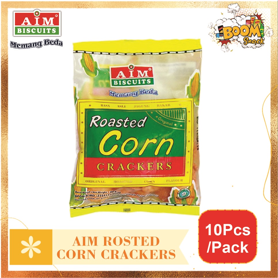 AIM Rosted Corn Crakers Kemasan 35 gram isi 10pcs