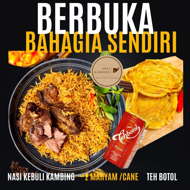 

Berbuka Sendiri Kenyang Bahagia A - Lauk Kambing