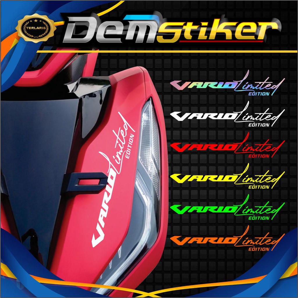 STIKER VARIO LIMITED EDITION CUTING STIKER