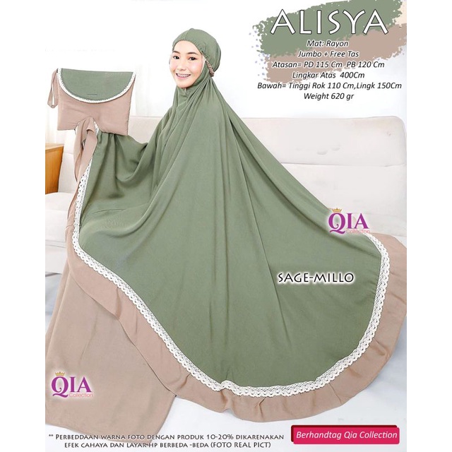 MUKENA ALISYA RAYON PREMIUM