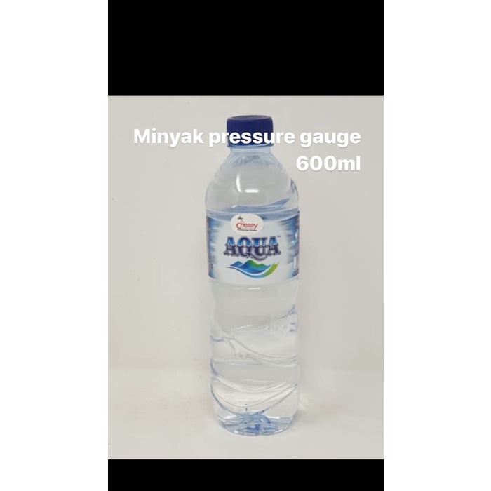Minyak pressure gauge / glycerin pressure gauge 600 ml