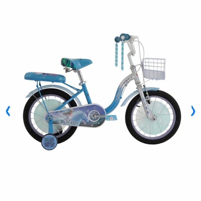 Sepeda Mini Anak Perempuan Element Disne Frozen 5.0 20inchi