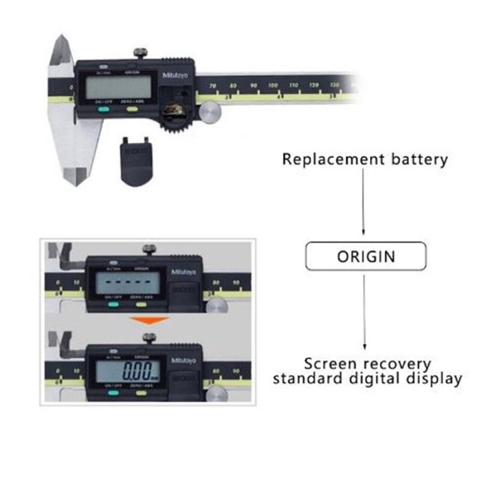 Sigmat Mitutoyo Digital Mitutoyo CNC Caliper Absolute - 150 mm