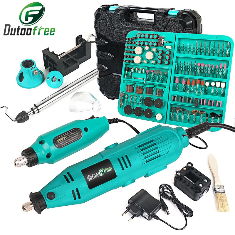 Dutoofree Die Grinder Set Grinder &amp; Polisher Cutting Electric 350 PCS - DG350 - Tosca