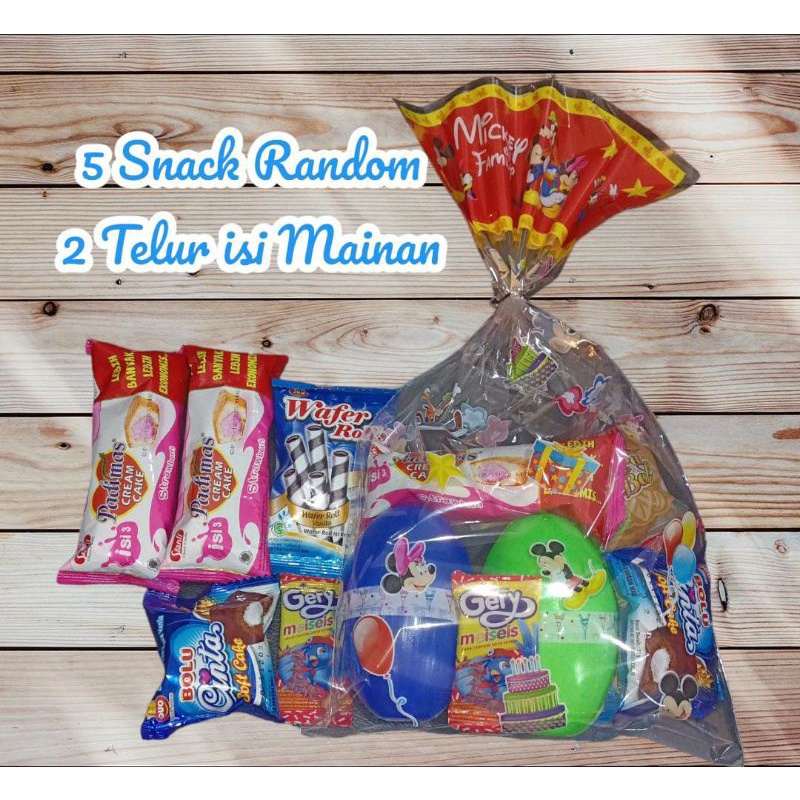 

Paket bingkisan Snack Hadiah Ulang Tahun Anak Murah Hempers BOLA2