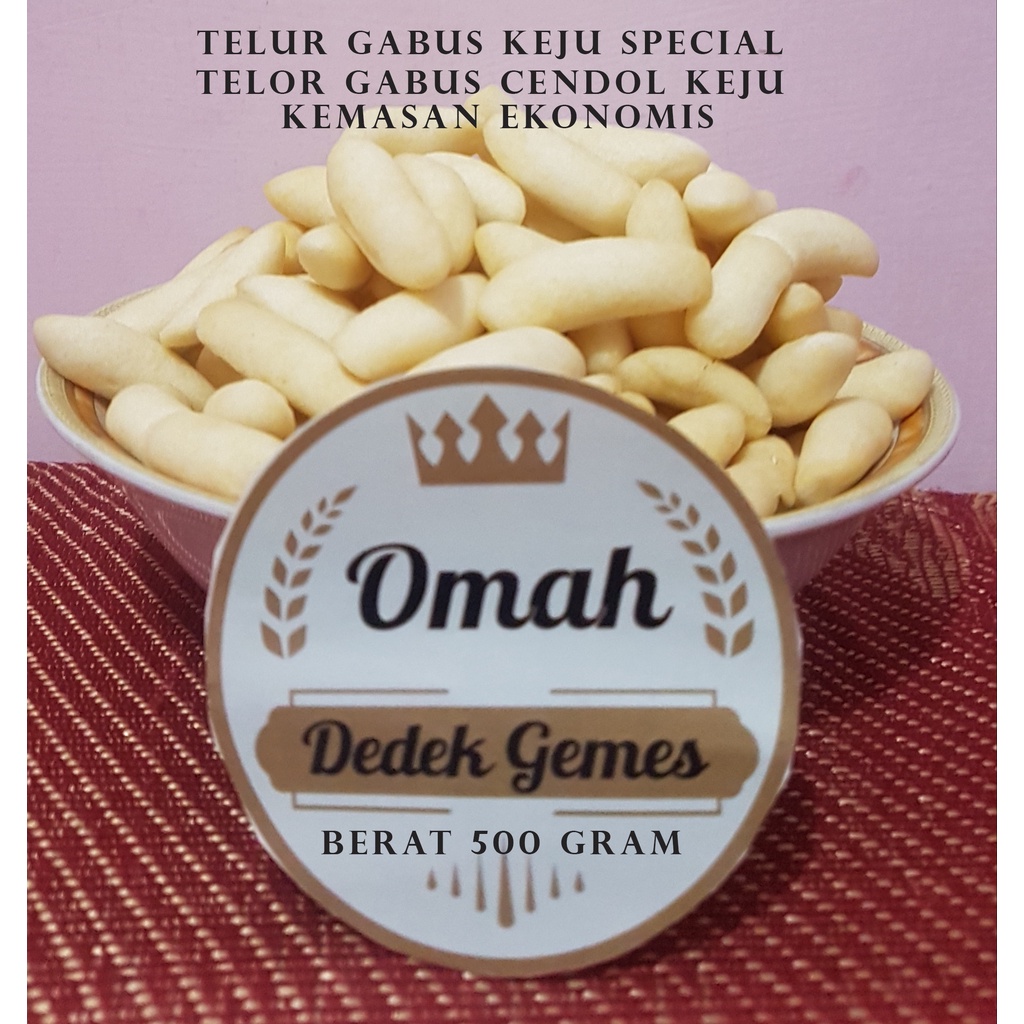 

Telur Gabus Keju Special / Telor Gabus Cendol Keju 500GRAM