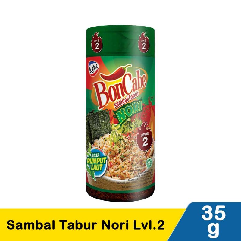 

Kobe Bon Cabe Sambal Tabur Nori Level 3 35G