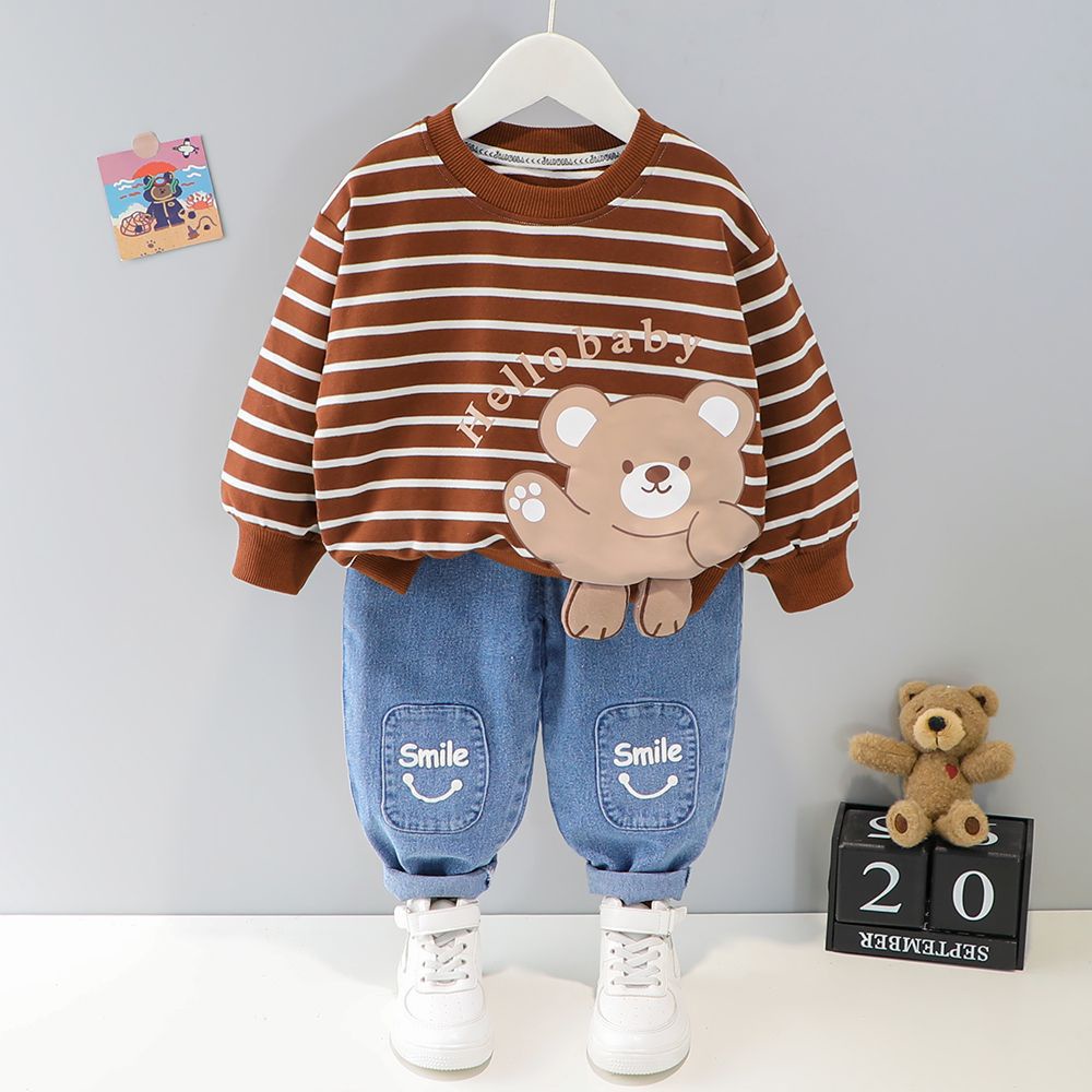 Setelan Anak Import Baju Anak Couple Set MILO 3d