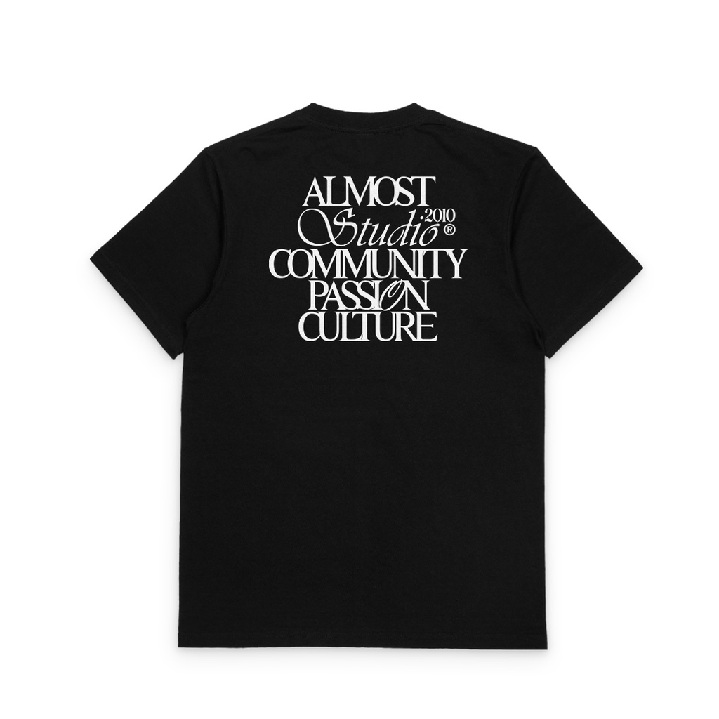 Almost Studio - T-Shirt - Passion - Black