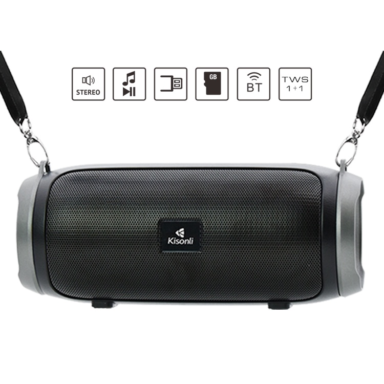 Speaker Bluetooth Kisonli KS-2000 TWS With Portable Shoulder Strap - XOBOX