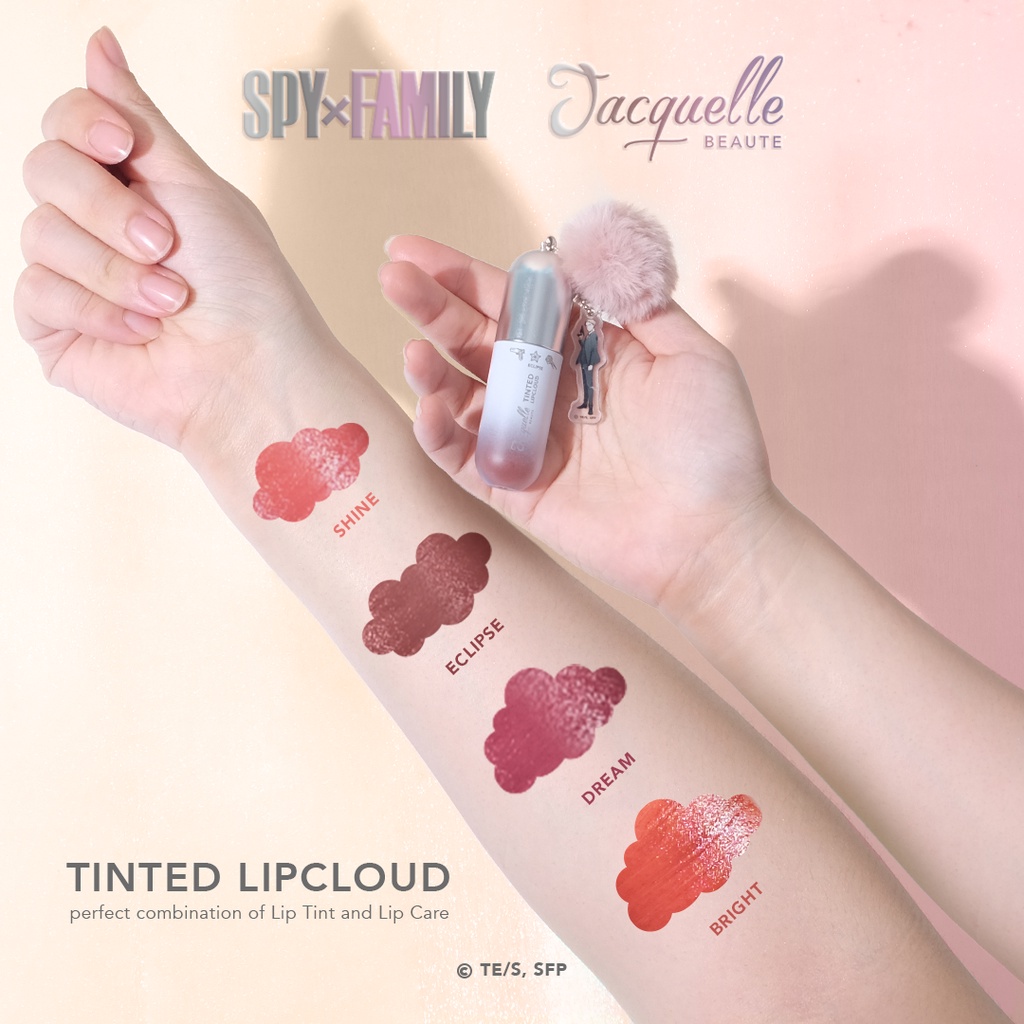 Jacquelle Tinted Lipcloud SPY X FAMILY Collection Cosplay Anime Japan Lip Tint BPOM