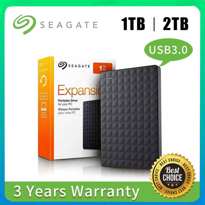 Seagate Hardisk Eksternal 2TB Hard Drive Portable Hdd USB3.0 Hard Disk 2TB External HDD