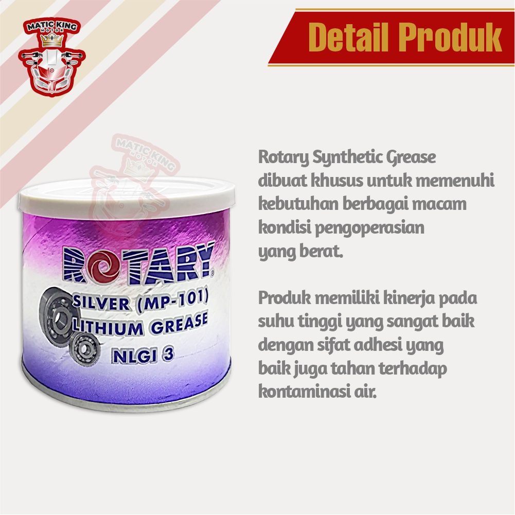 Grease minyak gemuk pelumas bearing cvt hi temp  Rotary