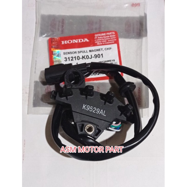 SENSOR CKP KAKI 4 GENIO BEAT NEW LED SPULL MAGNET CKP HONDA GENIO BEAT NEW LED KOJ SENSOR CKP GENIO 