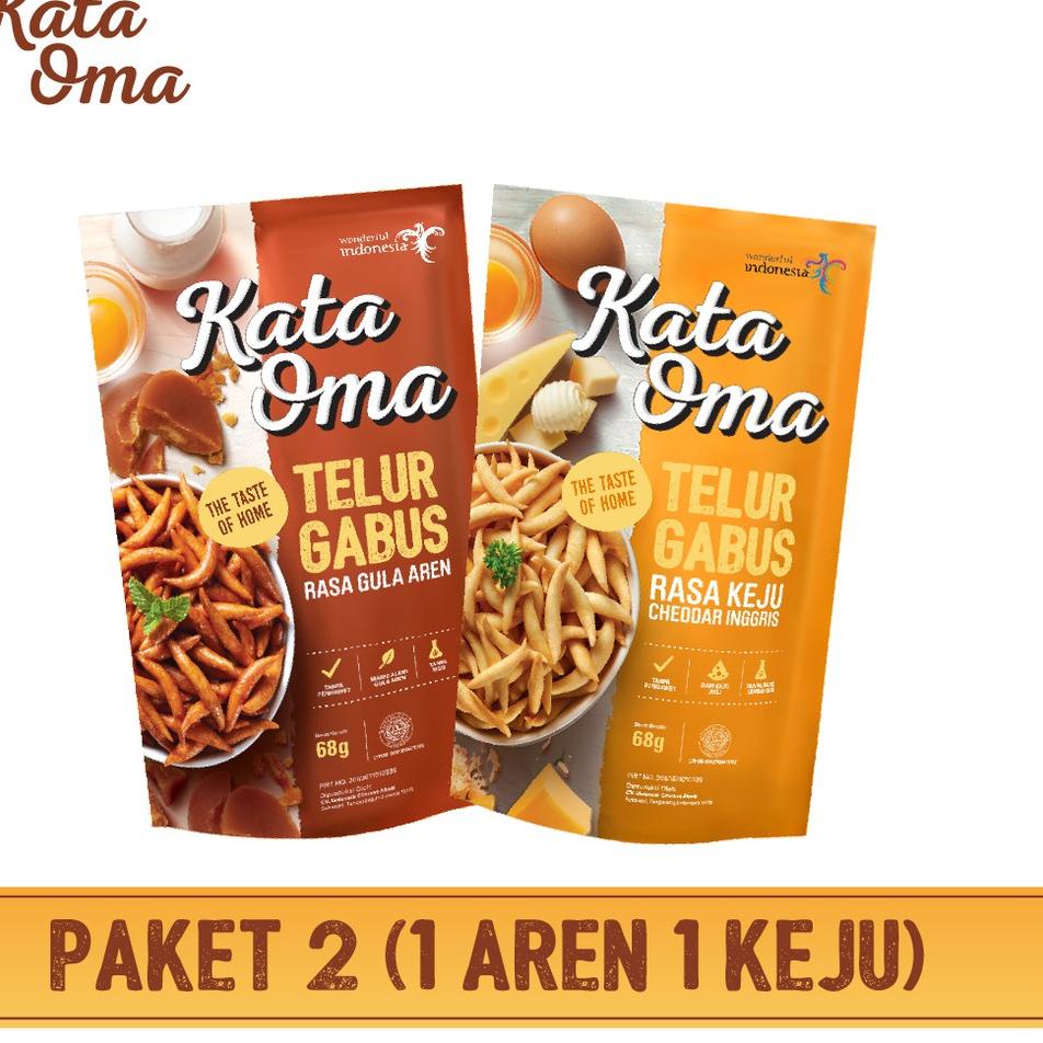 

TERBARU Kata Oma Telur Gabus Paket Isi 2