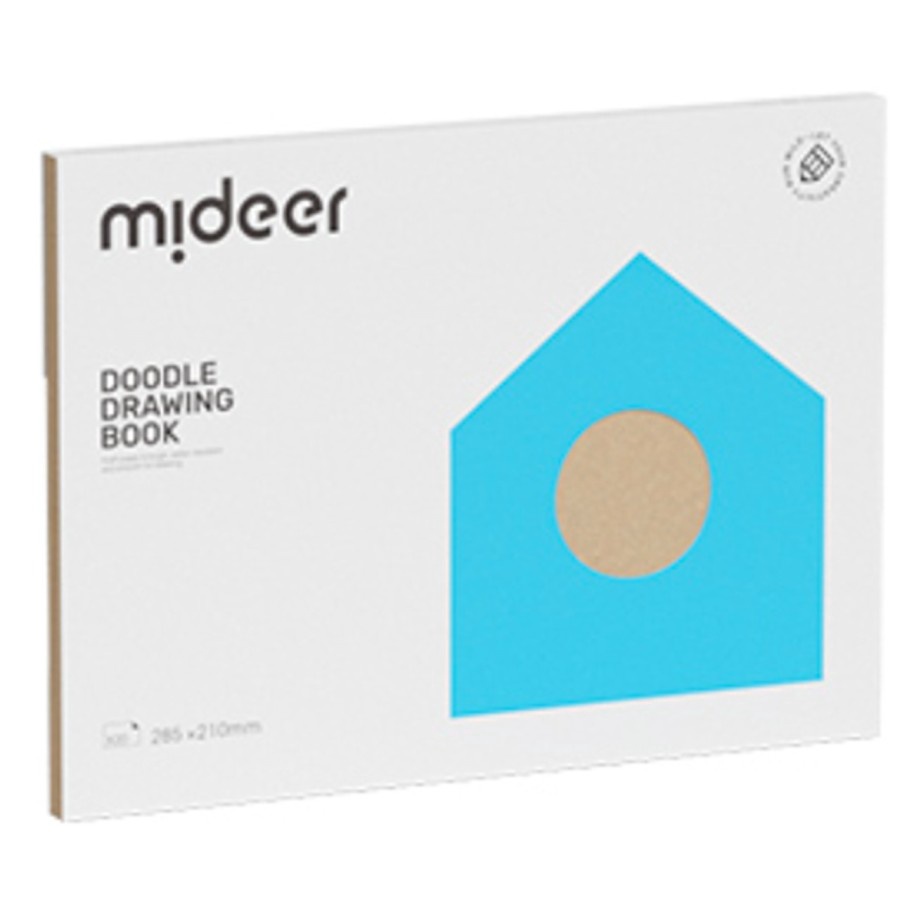 

Mideer Drawing Doodle Book Kraft Paper Mainan Edukasi Buku Gambar Anak