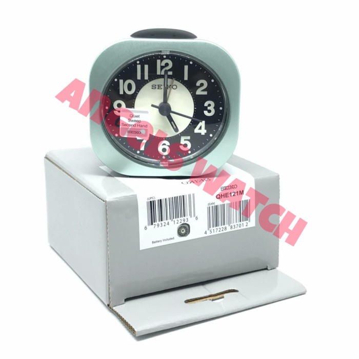 BEST SELLER JAM WEKER SEIKO QHE121 ORIGINAL SEIKO - Hijau