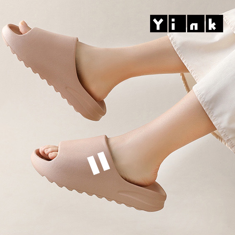 Yink Sandal Slop Import Terbaru 2023 Sendal Pria Wanita Dewasa Couple Berkualita EVA Sandal Slide Slipper Bahan Tebal Elastic Empuk Super Soft Karet