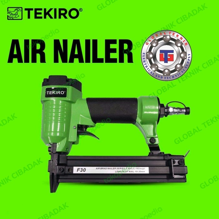 Terlaris Staples Tekiro Air Nailer F30 Mesin Paku Tembak Angin