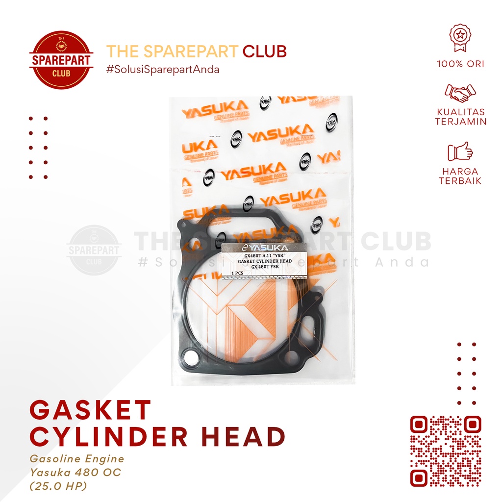 Packing Perpack Kop Engine Yasuka GX480 GX 480 T OC - Gasket Cylinder Head