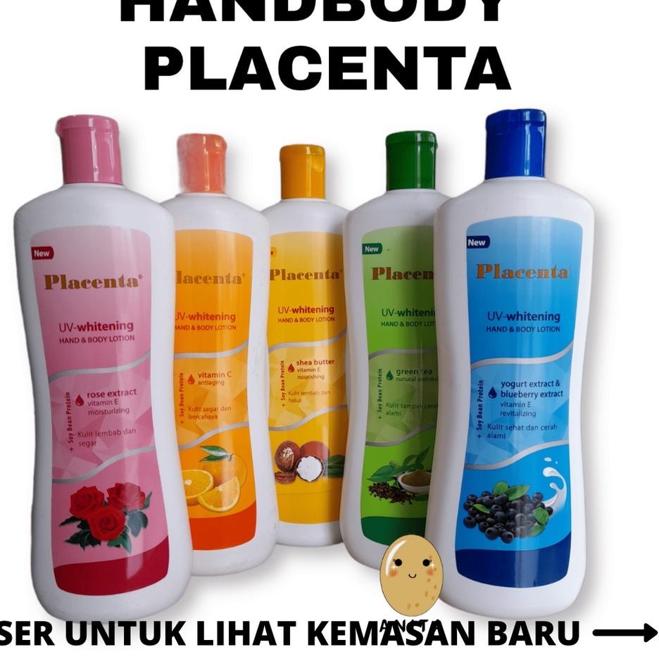 ⚡GROSIR⚡ HAND BODY PLACENTA 500 ML, PLACENTA UV WHITENING HAND AND BODY LOTION, HAND N BODY LOTION P
