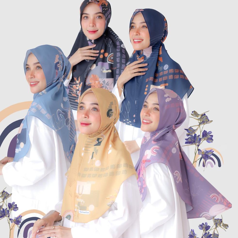 MENARIK Hijabwanitacantik - Instan Baiti Rainbow | Hijab Instan | Jilbab Instan