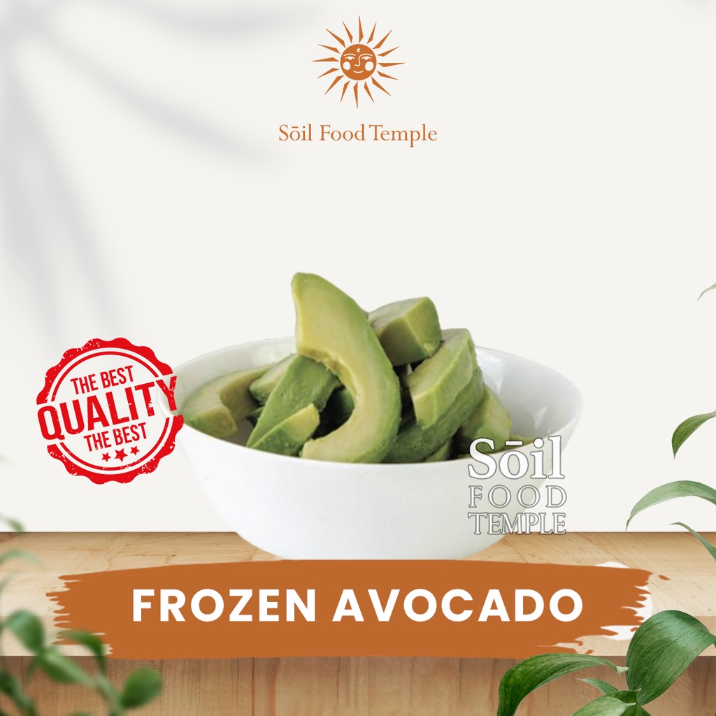 

Premium Quality Fresh Frozen Avocado 500gr Alpukat Beku KHUSUS INSTANT