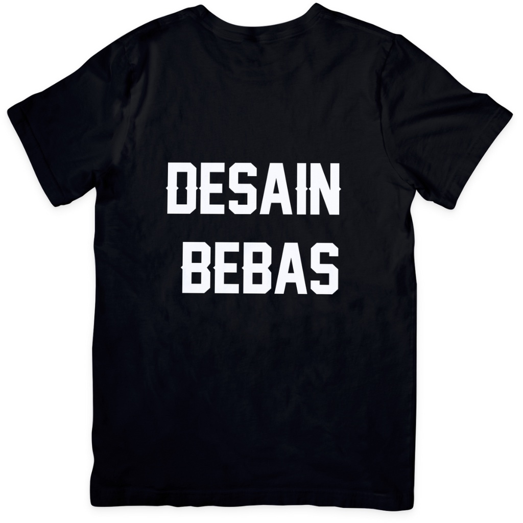 Baju Kaos Anak Custom Sablon Satuan Desain Siap Cetak Atau Suka-Suka Foto Gambar Nama Tulisan Kata S