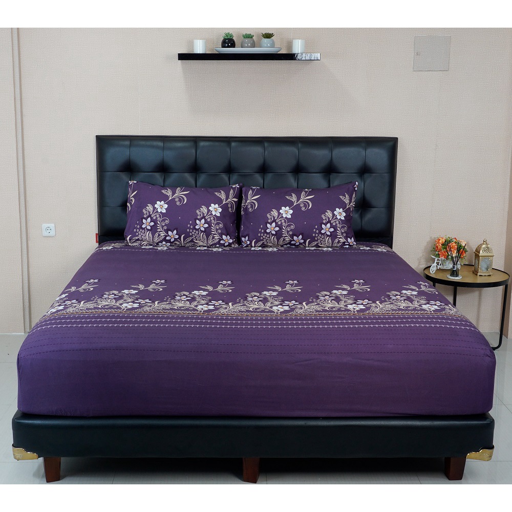 Idola Style Veronica Sprei 100 / 120 Micro Print Tinggi 30 cm MP-8168