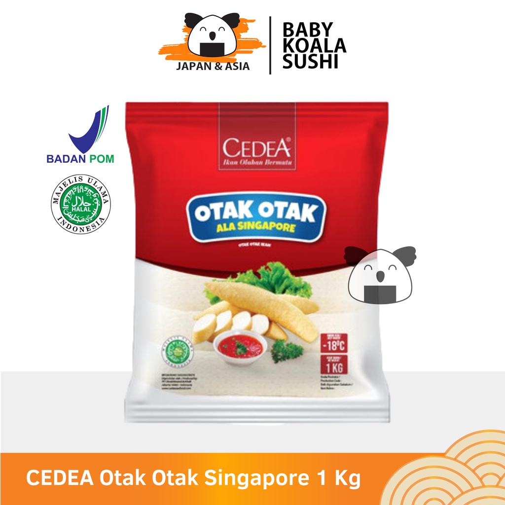 

CEDEA Otak - Otak Singapore 1 Kg Halal | Ikan Olahan